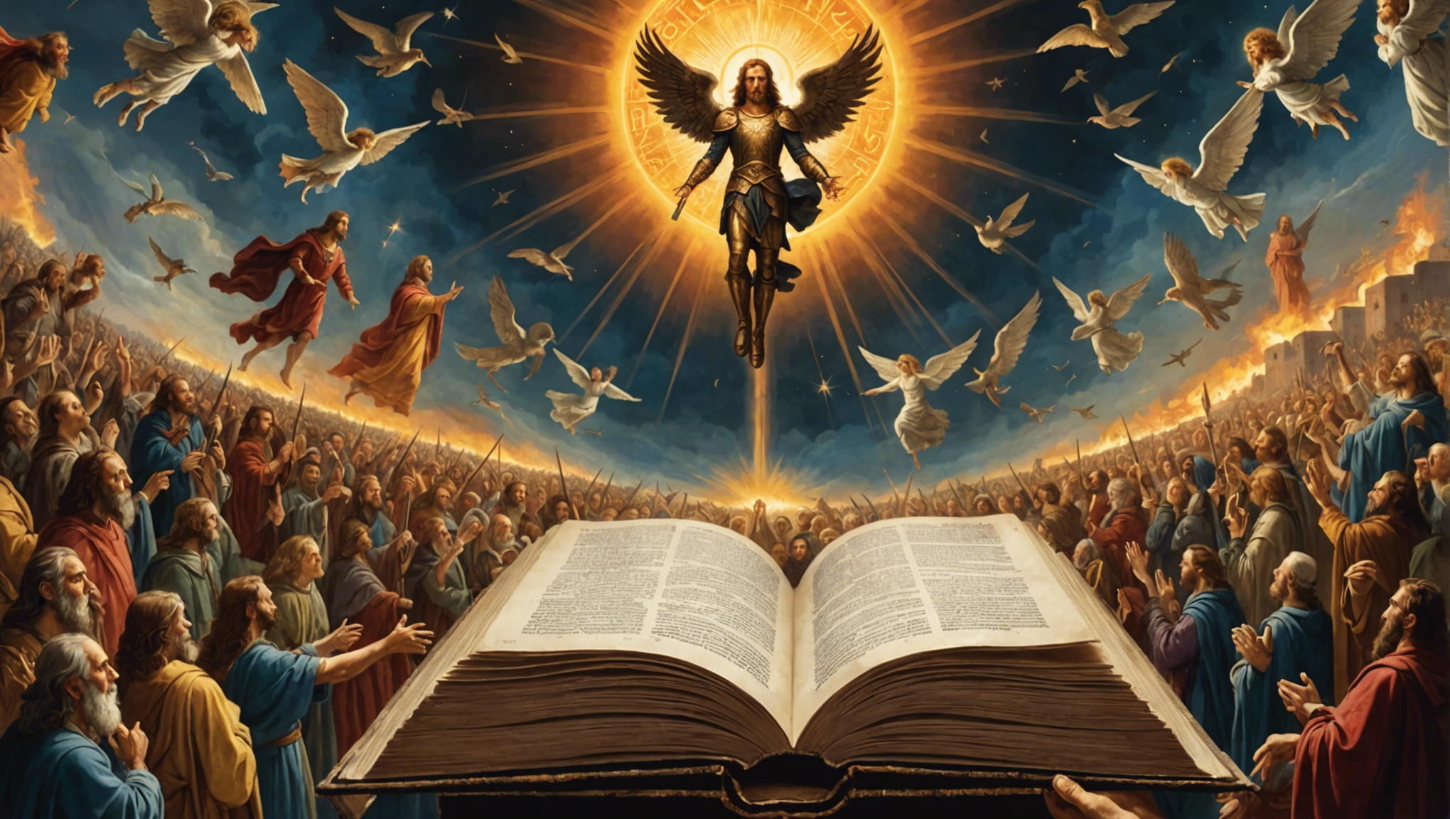 discover the meanings and significance of the symbols in the book of revelation with an in-depth exploration. uncover the hidden messages and interpretations behind the symbolic imagery.